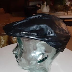 NEW! EMSTATE Genuine Leather Driver Hat size L/XL